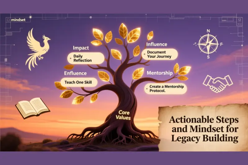 actionable steps and mindset for legacy building