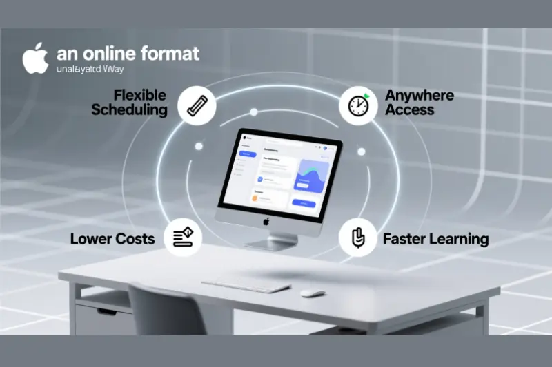 benefits of an online format