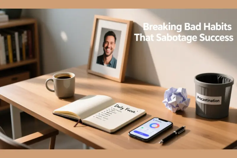 breaking bad habits that sabotage success