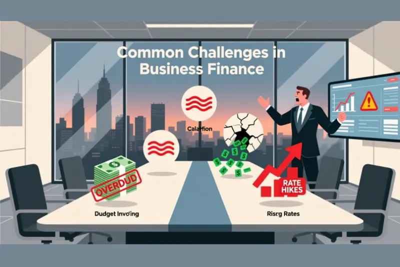common challenges in business finance