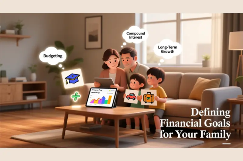 defining financial goals for your family