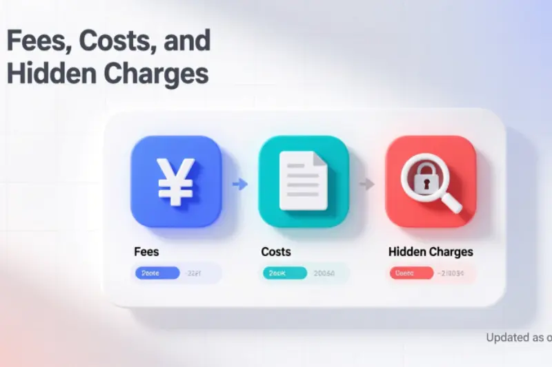fees, costs, and hidden charges