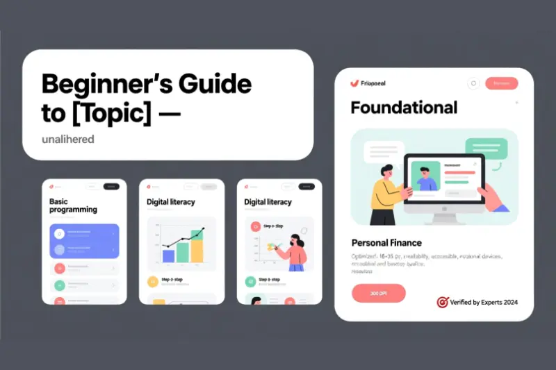 finding reliable beginner-friendly pdfs