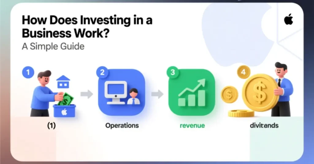 how does investing in a business work