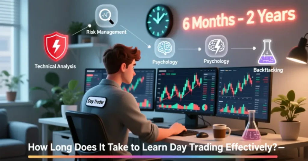 how long does it take to learn day trading