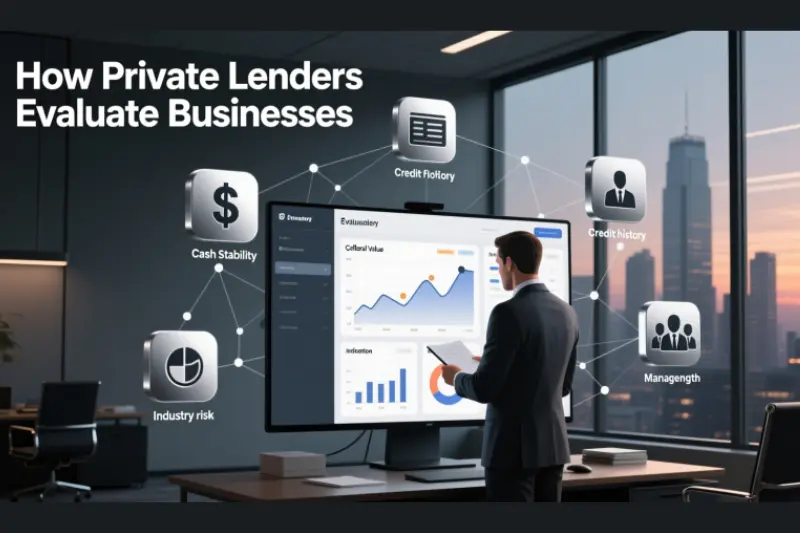how private lenders evaluate businesses