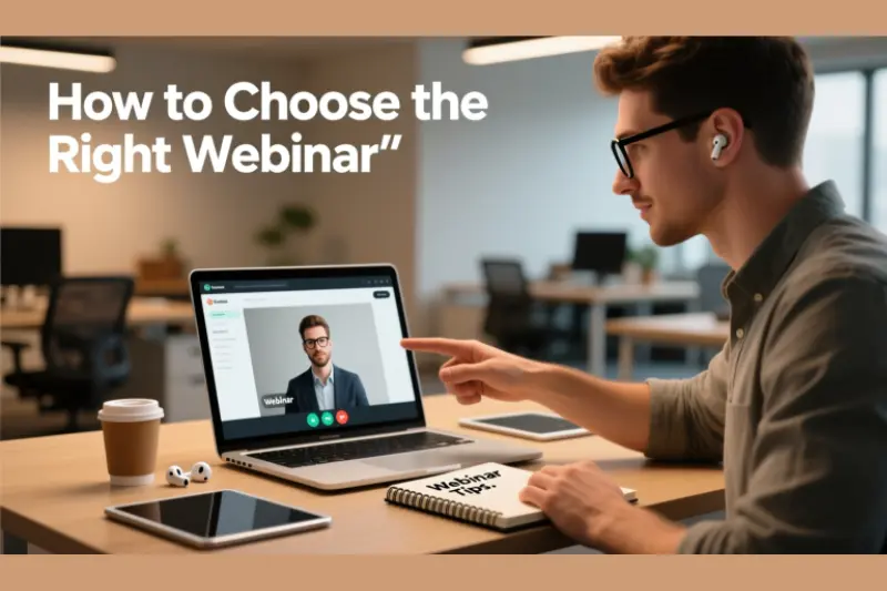 how to choose the right webinar
