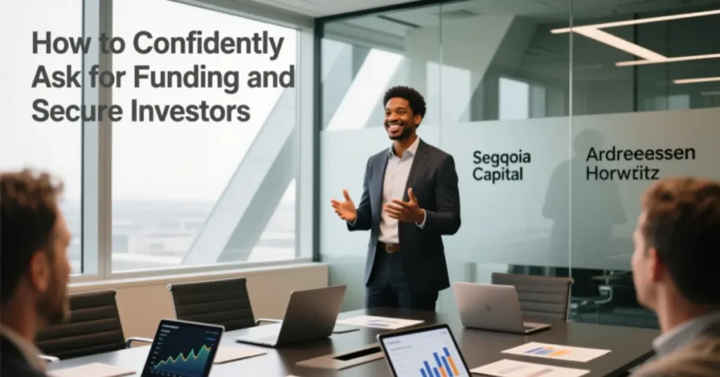 how to confidently ask for funding and secure investors