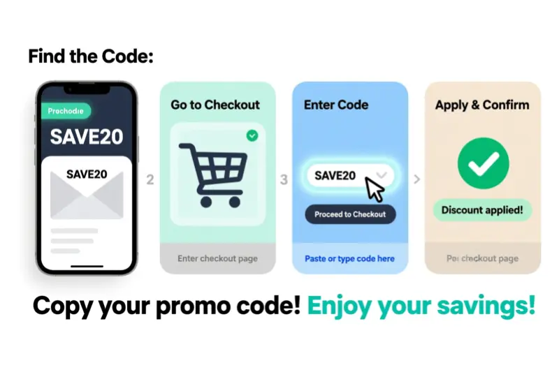 how to use a promo code step by step