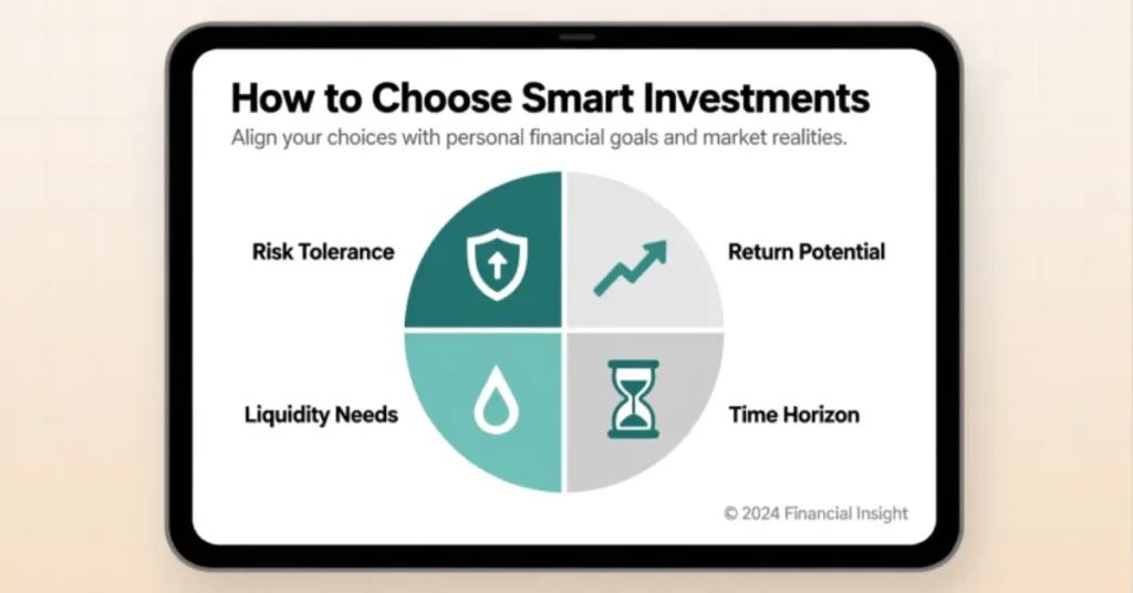 invest criteria how to choose smart investments
