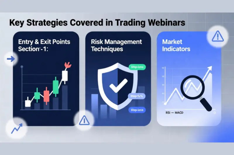 key strategies covered in trading webinars