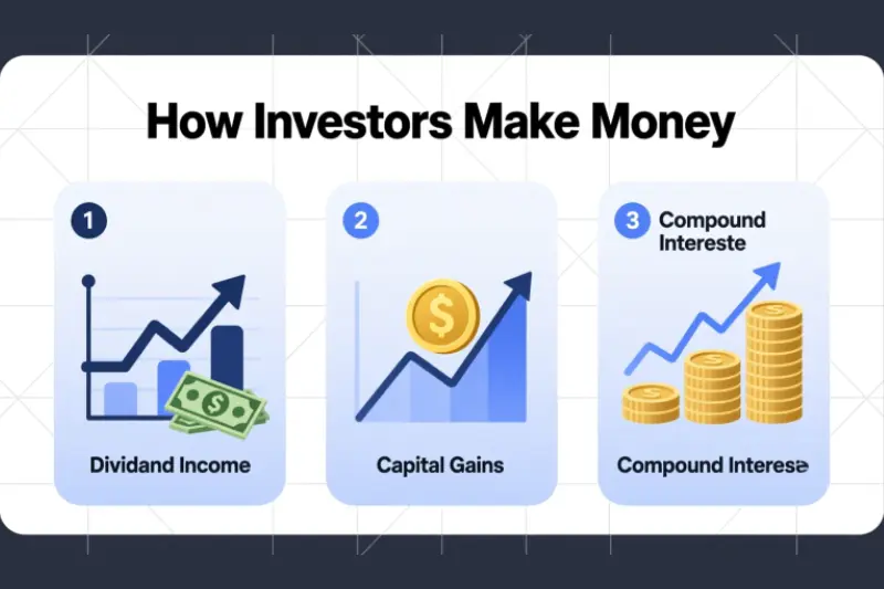 returns how investors make money