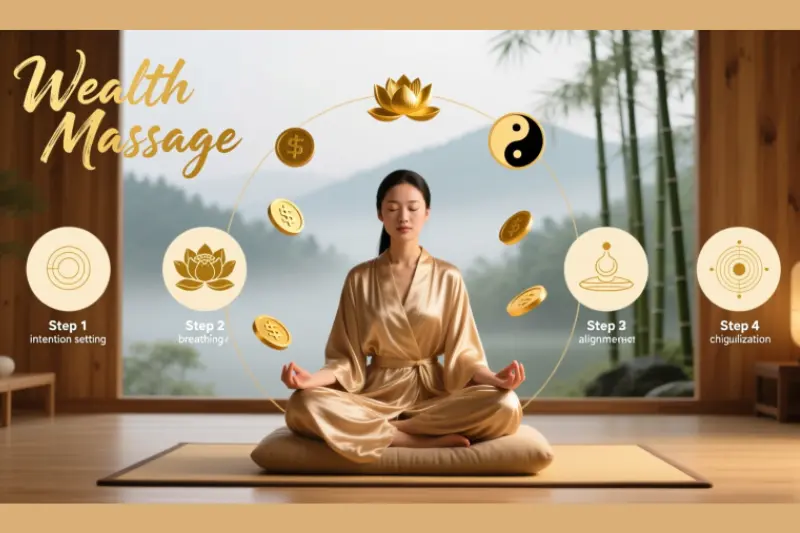 step-by-step guide to experiencing your first wealth massage