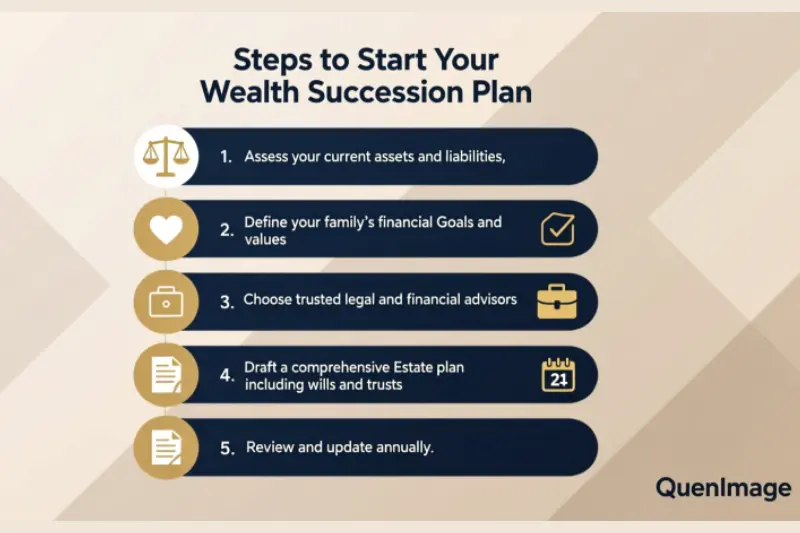 steps to start your wealth succession plan