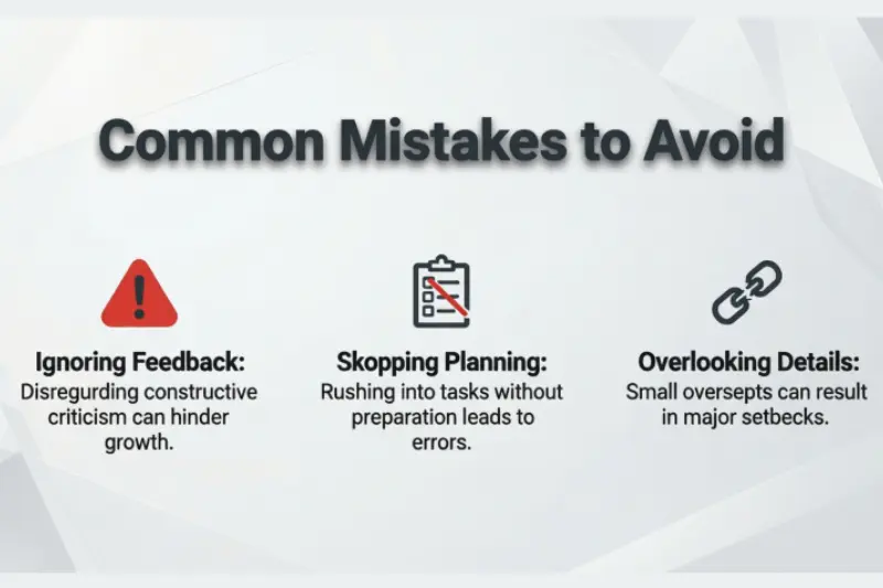 common mistakes to avoid