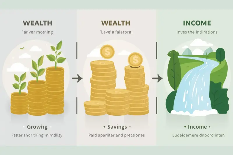 comparing wealth accumulation methods