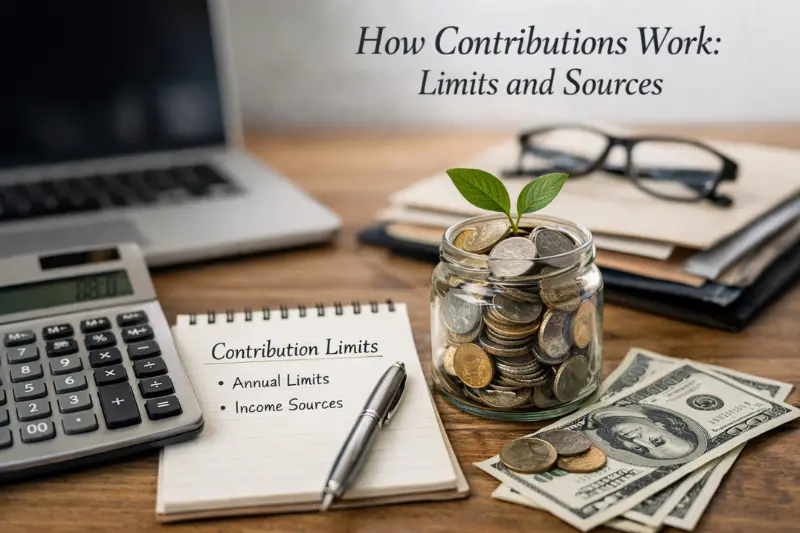 how contributions work limits and sources