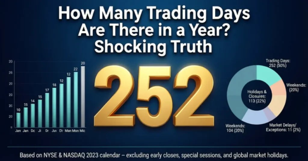 how many trading days are there in a year