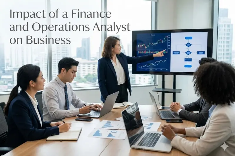 impact of a finance and operations analyst on business