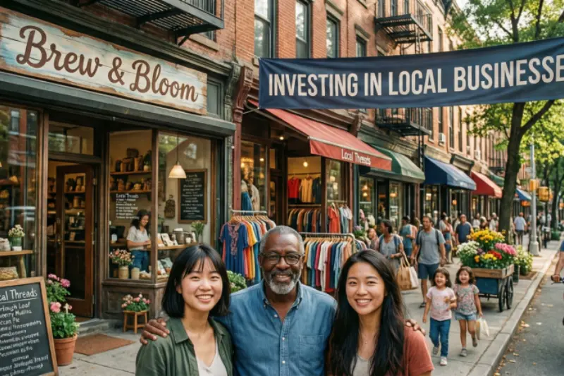 investing in local businesses