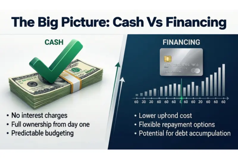 the big picture cash vs financing