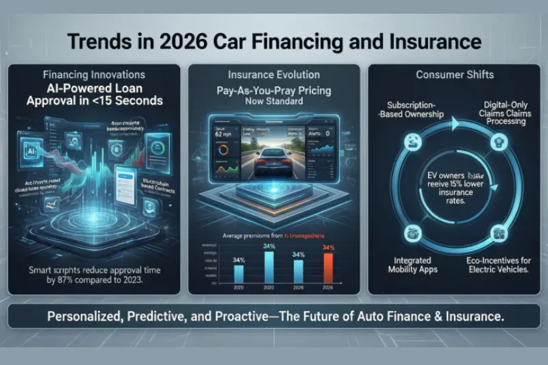 trends in 2026 car financing and insurance