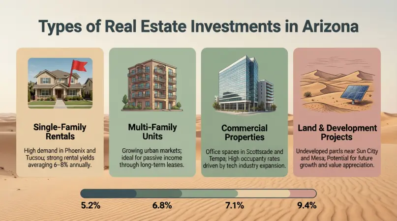 types of real estate investments in arizona