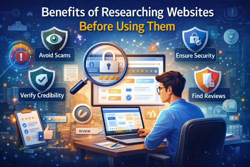 benefits of researching websites before using them