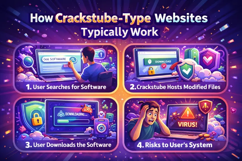 how crackstube-type websites typically work