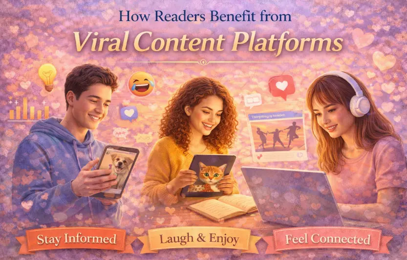 how readers benefit from viral content platforms
