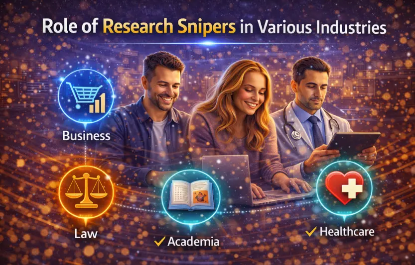 role of research snipers in various industries