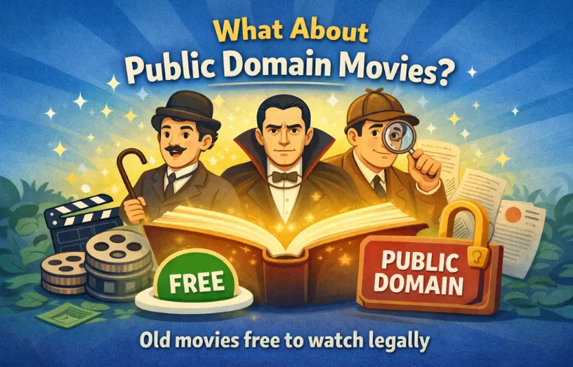 what about public domain movies?