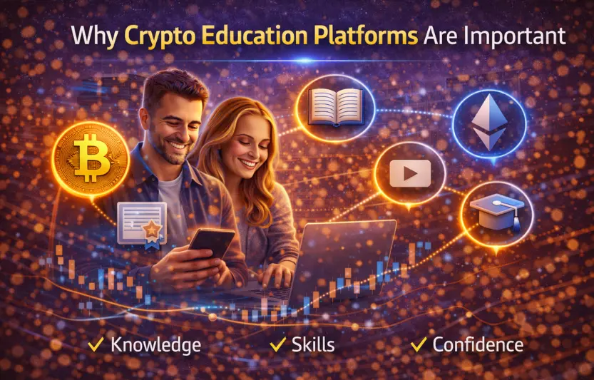 why crypto education platforms are important