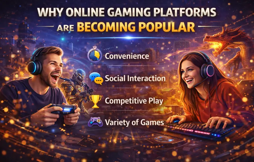 why online gaming platforms are becoming popular