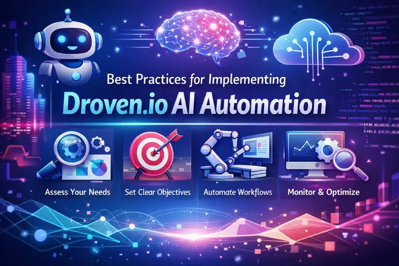 best practices for implementing droven.io ai automation