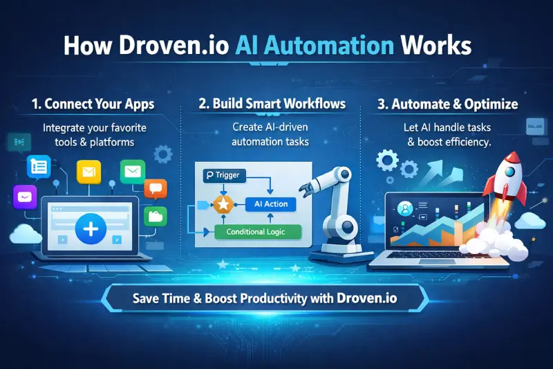 how droven.io ai automation works