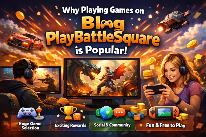 why playing games on blog playbattlesquare is popular